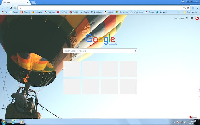 Ballon Theme  from Chrome web store to be run with OffiDocs Chromium online