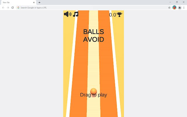 Balls Avoid Arcade Game  from Chrome web store to be run with OffiDocs Chromium online