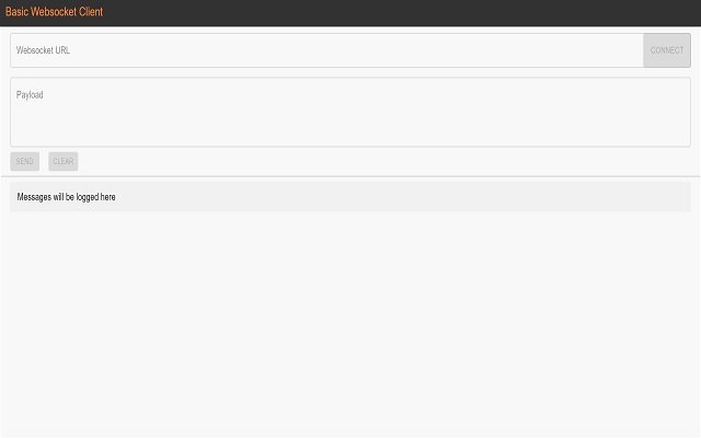 Basic Websocket Client  from Chrome web store to be run with OffiDocs Chromium online