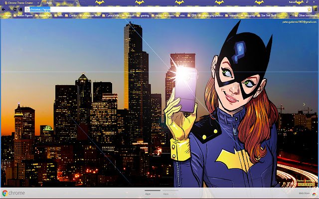 Chrome web mağazasından Batgirl Selfie, OffiDocs Chromium çevrimiçi ile çalıştırılacak