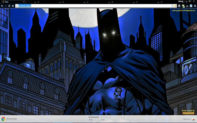 Bat in Blue1920px  from Chrome web store to be run with OffiDocs Chromium online