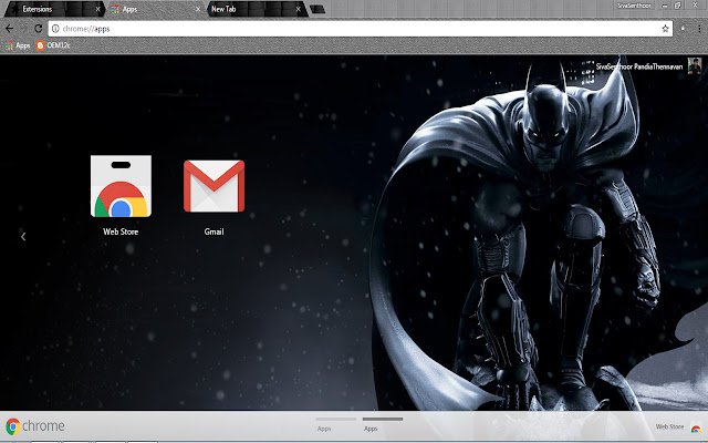 Batman em Gotham City da Chrome Web Store será executado com o OffiDocs Chromium online