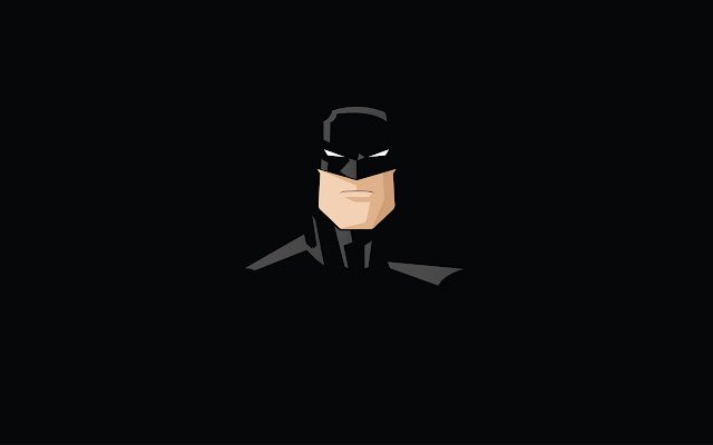 Batman Minimalist  from Chrome web store to be run with OffiDocs Chromium online