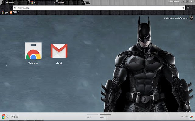 Batman SuperHero din magazinul web Chrome va fi rulat cu OffiDocs Chromium online