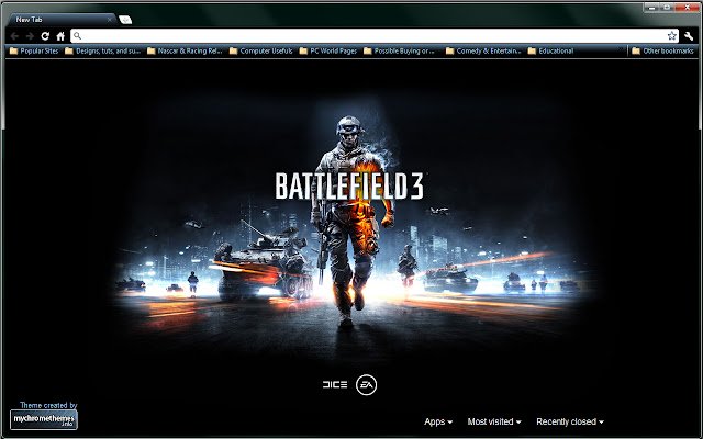 Battlefield 3 Large  from Chrome web store to be run with OffiDocs Chromium online