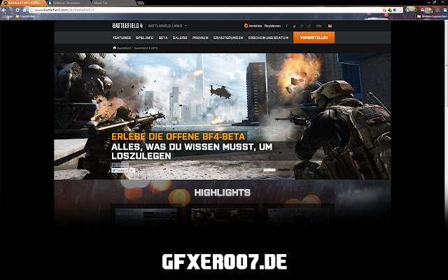 Battlefield 4  from Chrome web store to be run with OffiDocs Chromium online