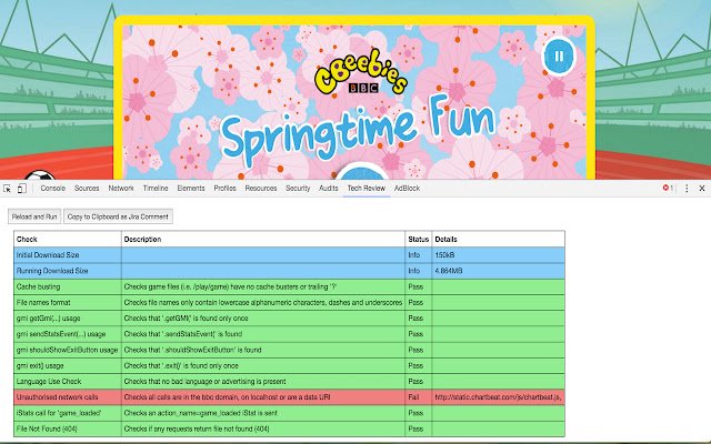 BBC Digital Childrens Games Tech Review Tool  from Chrome web store to be run with OffiDocs Chromium online