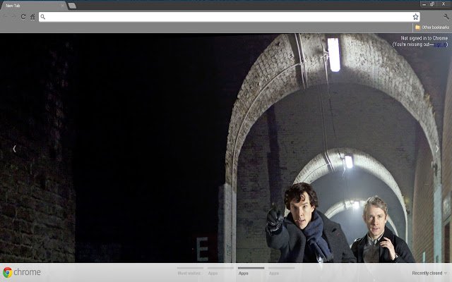 BBC Sherlock  from Chrome web store to be run with OffiDocs Chromium online