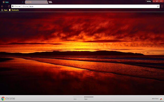 Beach Horizon Red Sea  from Chrome web store to be run with OffiDocs Chromium online