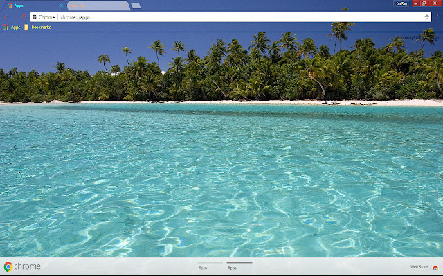 Beach Ocean Tropics Water  from Chrome web store to be run with OffiDocs Chromium online