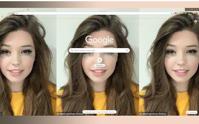 Belle Delphine Mugshot | 1920x1080  from Chrome web store to be run with OffiDocs Chromium online