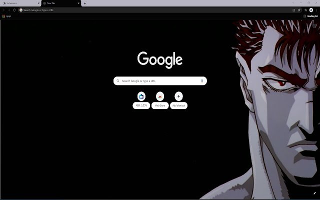 Berserk Guts HD Theme dal Chrome web store da eseguire con OffiDocs Chromium online