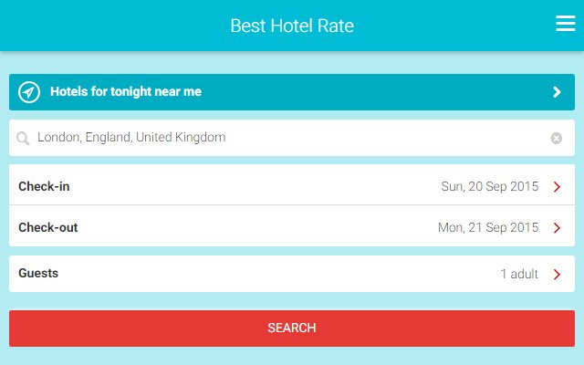 Best Hotel Rate  from Chrome web store to be run with OffiDocs Chromium online