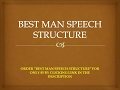 Best Man Speech Structure  from Chrome web store to be run with OffiDocs Chromium online