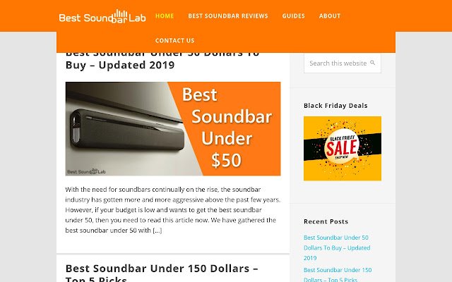 BestSoundbarLab  from Chrome web store to be run with OffiDocs Chromium online