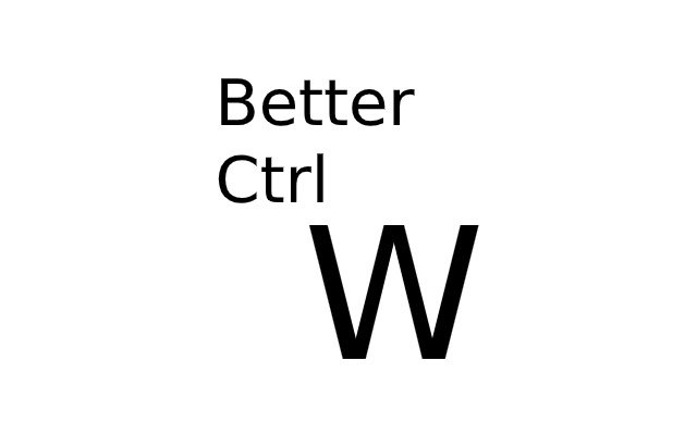 Better Ctrl W  from Chrome web store to be run with OffiDocs Chromium online