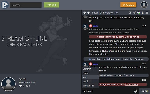 Better Picarto.tv  from Chrome web store to be run with OffiDocs Chromium online