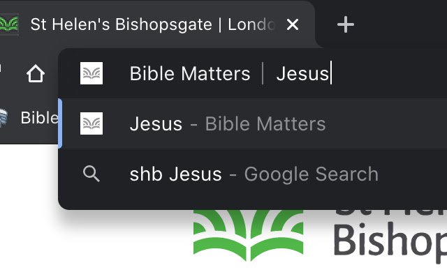 Bible Matters da loja on-line do Chrome será executado com OffiDocs Chromium online