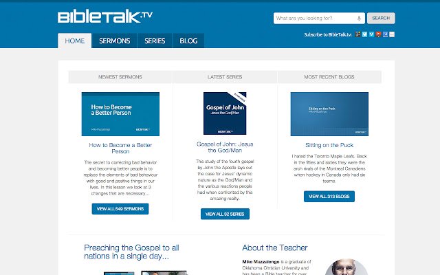 BibleTalk.tv  from Chrome web store to be run with OffiDocs Chromium online