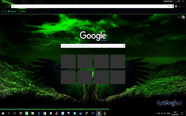 Biohazard angel de la boutique en ligne Chrome sera exécuté avec OffiDocs Chromium en ligne