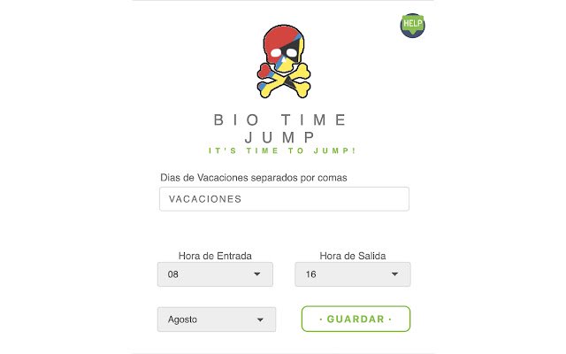 BioTime Jump  from Chrome web store to be run with OffiDocs Chromium online