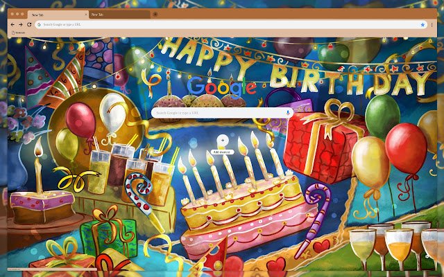 Birthday  from Chrome web store to be run with OffiDocs Chromium online