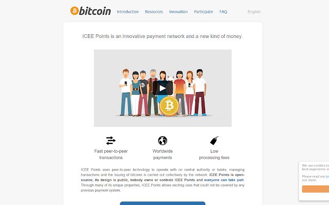 Les points Bitcoin 2 Icee de la boutique en ligne Chrome seront exécutés avec OffiDocs Chromium en ligne