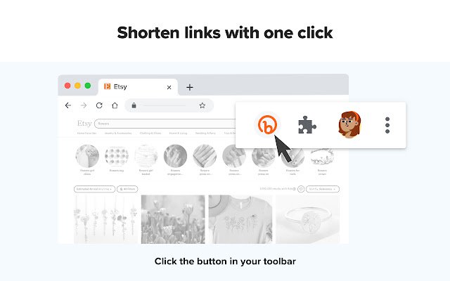 Bitly | Short links and QR Codes  from Chrome web store to be run with OffiDocs Chromium online