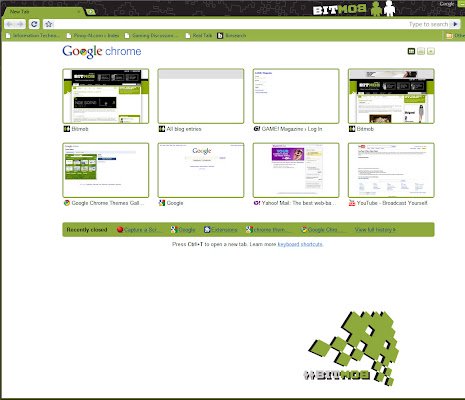 Bitmob.com Theme mula sa Chrome web store na tatakbo sa OffiDocs Chromium online