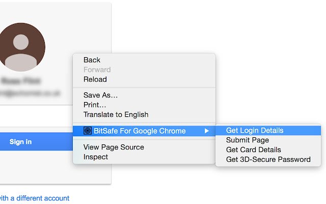 BitSafe For Google Chrome  from Chrome web store to be run with OffiDocs Chromium online