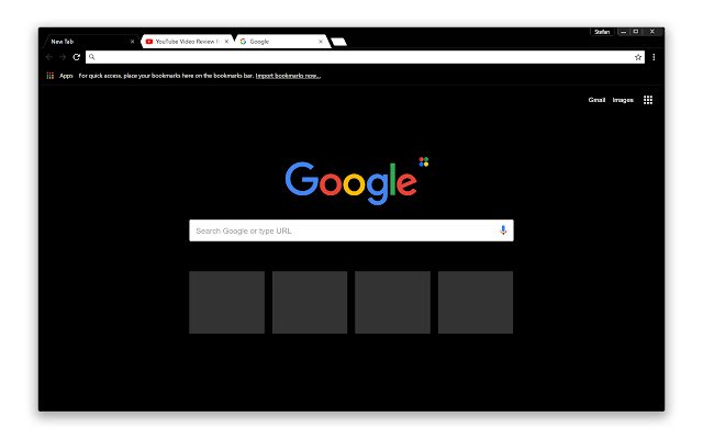 Black and White Theme for Google Chrome  from Chrome web store to be run with OffiDocs Chromium online