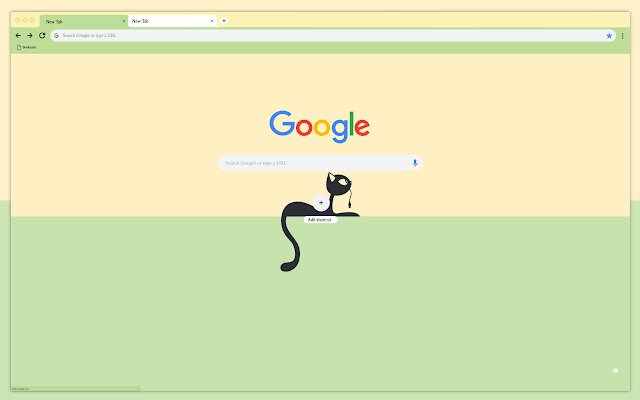 Black cat  from Chrome web store to be run with OffiDocs Chromium online