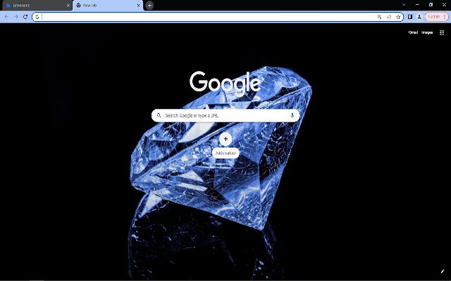 Le thème du navigateur Black Diamond de la boutique en ligne Chrome doit être exécuté avec OffiDocs Chromium en ligne