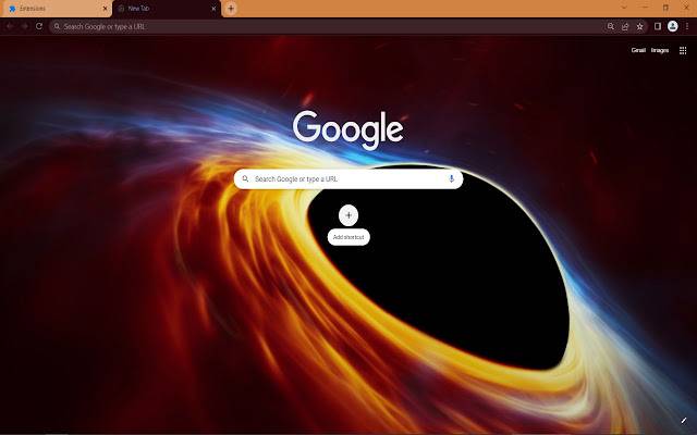 Black Hole da Chrome Web Store será executado com OffiDocs Chromium online