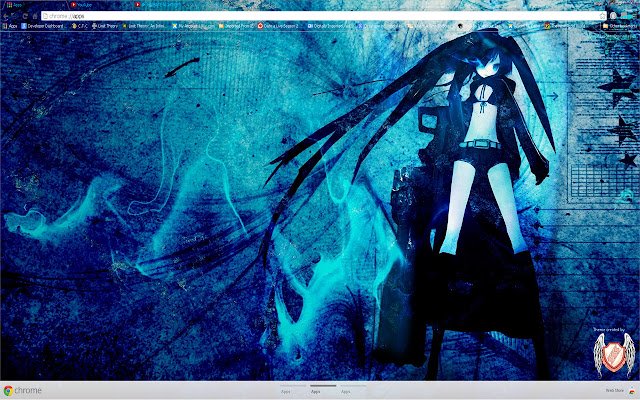 Black Rock Shooter 06 1366x768  from Chrome web store to be run with OffiDocs Chromium online