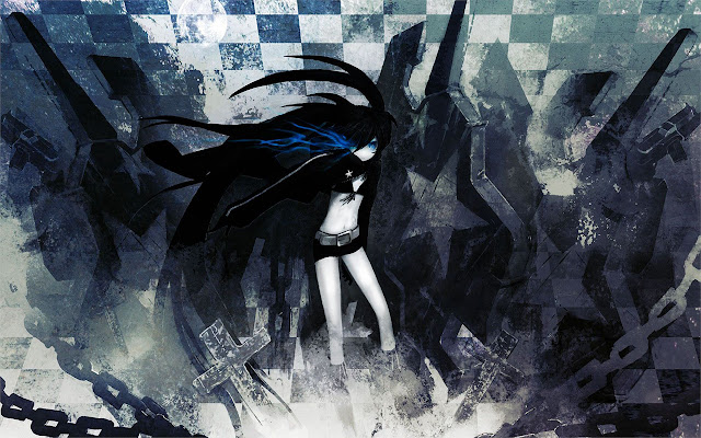 Black Rock Shooter 09 1366x768 daripada kedai web Chrome untuk dijalankan dengan OffiDocs Chromium dalam talian