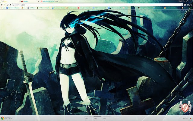 Black Rock Shooter 13 1920x1080  from Chrome web store to be run with OffiDocs Chromium online