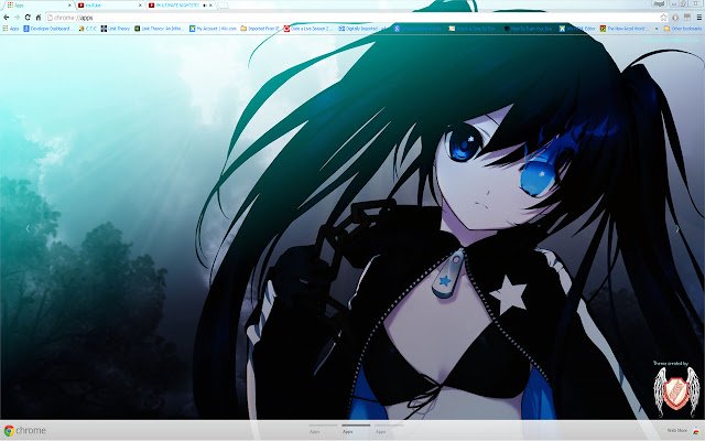 Black Rock Shooter 14 1920x1080  from Chrome web store to be run with OffiDocs Chromium online