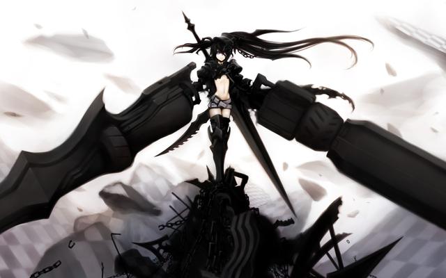 Tapeta na pulpit Black Rock Shooter An ze sklepu internetowego Chrome do uruchomienia z OffiDocs Chromium online