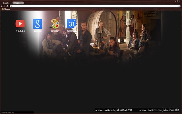 Black Sails Theme  from Chrome web store to be run with OffiDocs Chromium online