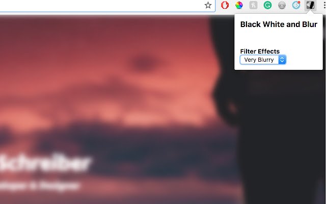 Black White and Blurry  from Chrome web store to be run with OffiDocs Chromium online