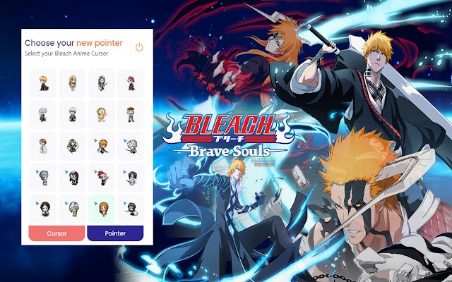 Bleach Anime Custom Cursor  from Chrome web store to be run with OffiDocs Chromium online