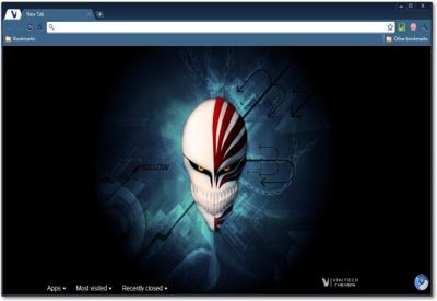 Bleach Mask Theme by VikiTech  from Chrome web store to be run with OffiDocs Chromium online