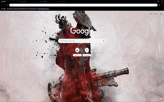 Bloodborne Theme  from Chrome web store to be run with OffiDocs Chromium online