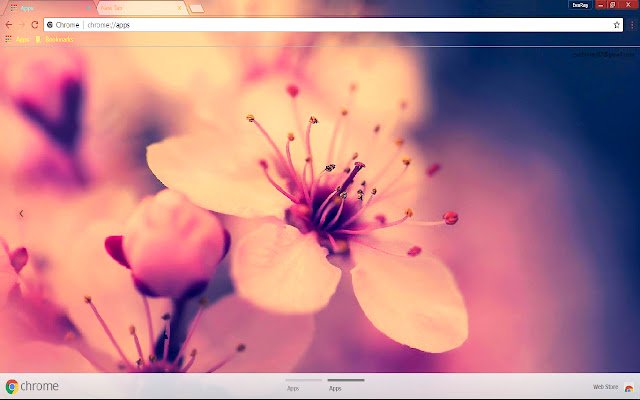 Blossom Flower Pastel Retro из интернет-магазина Chrome будет работать с OffiDocs Chromium online