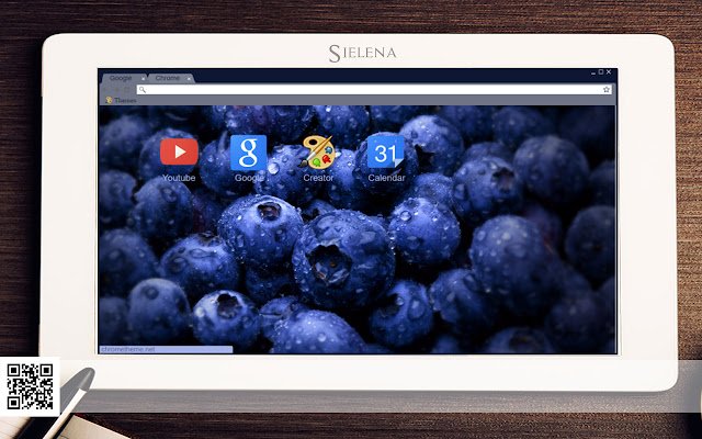 Blueberry (Sielena theme)  from Chrome web store to be run with OffiDocs Chromium online