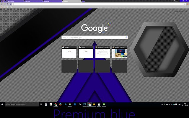 Blue Carbon מחנות האינטרנט של Chrome להפעלה עם OffiDocs Chromium באינטרנט