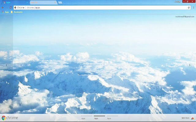 Blue Cloud Horizon Mountain Nature  from Chrome web store to be run with OffiDocs Chromium online