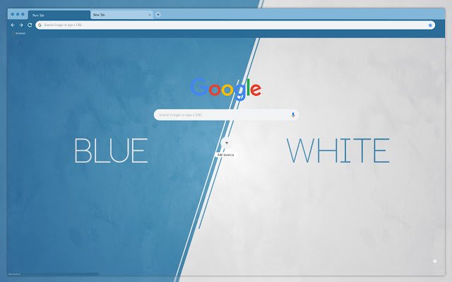 Blue white  from Chrome web store to be run with OffiDocs Chromium online