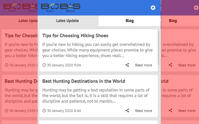 Bobsop Update Lates News  from Chrome web store to be run with OffiDocs Chromium online